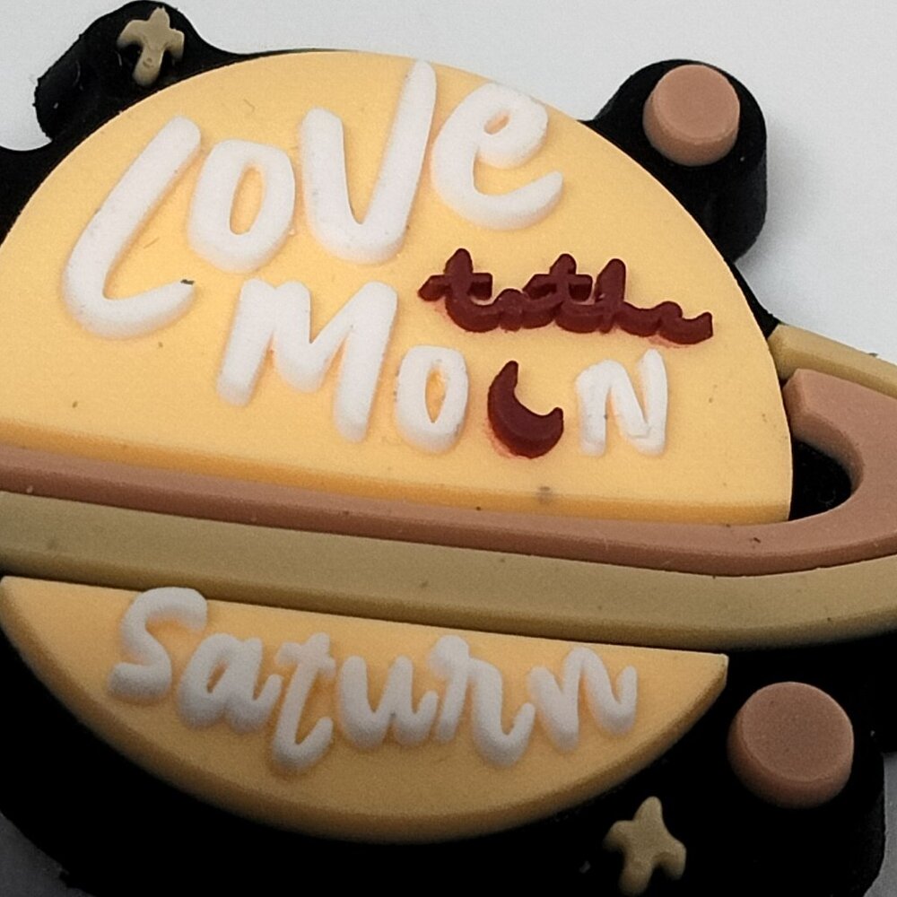 Taylor Swift Shoe Charm Love you to the Moon and Saturn Swiftie - Picture 2 of 5